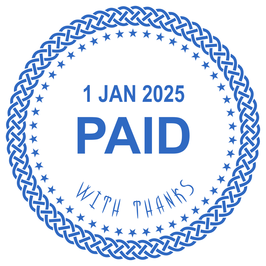 A date stamp