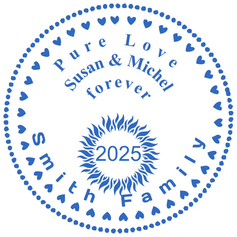 Wedding stamp