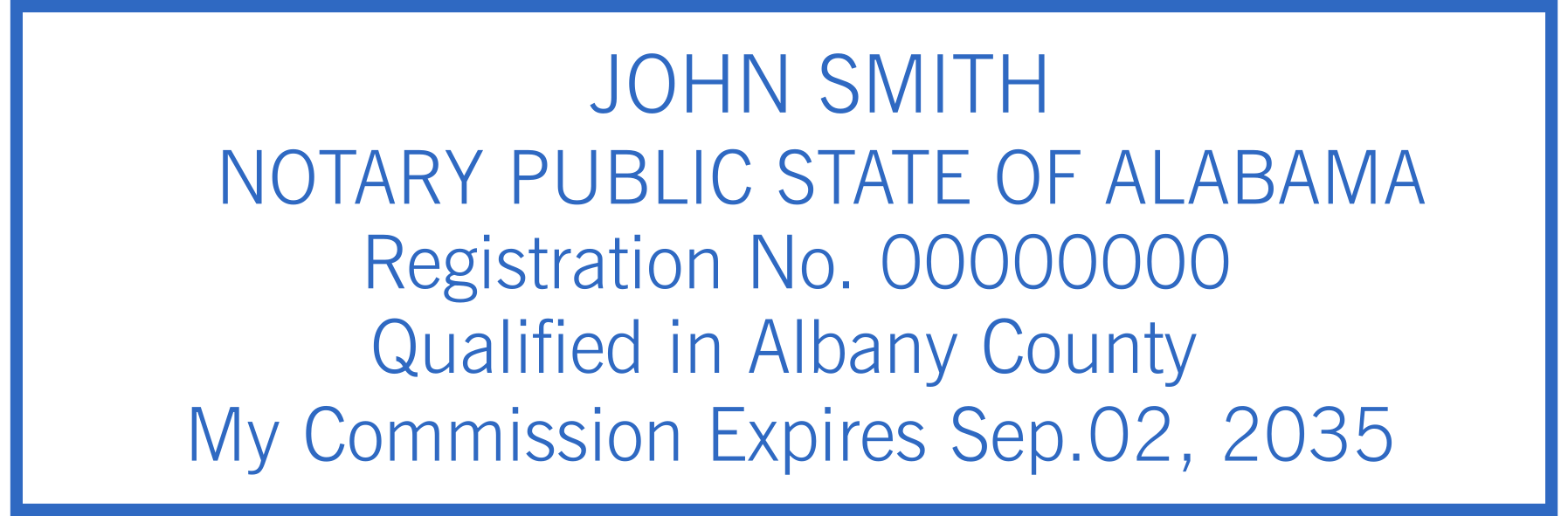 Notary stamp