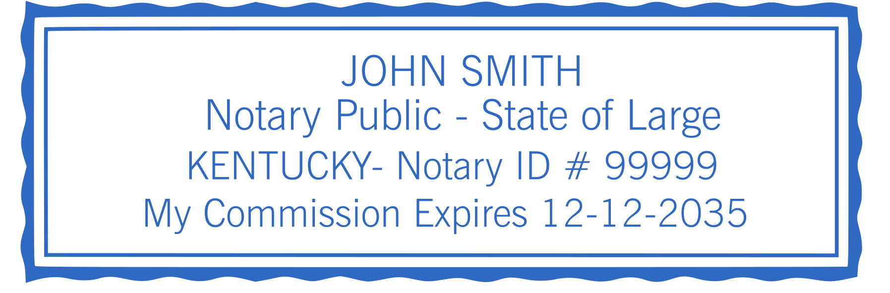 Notary stamp