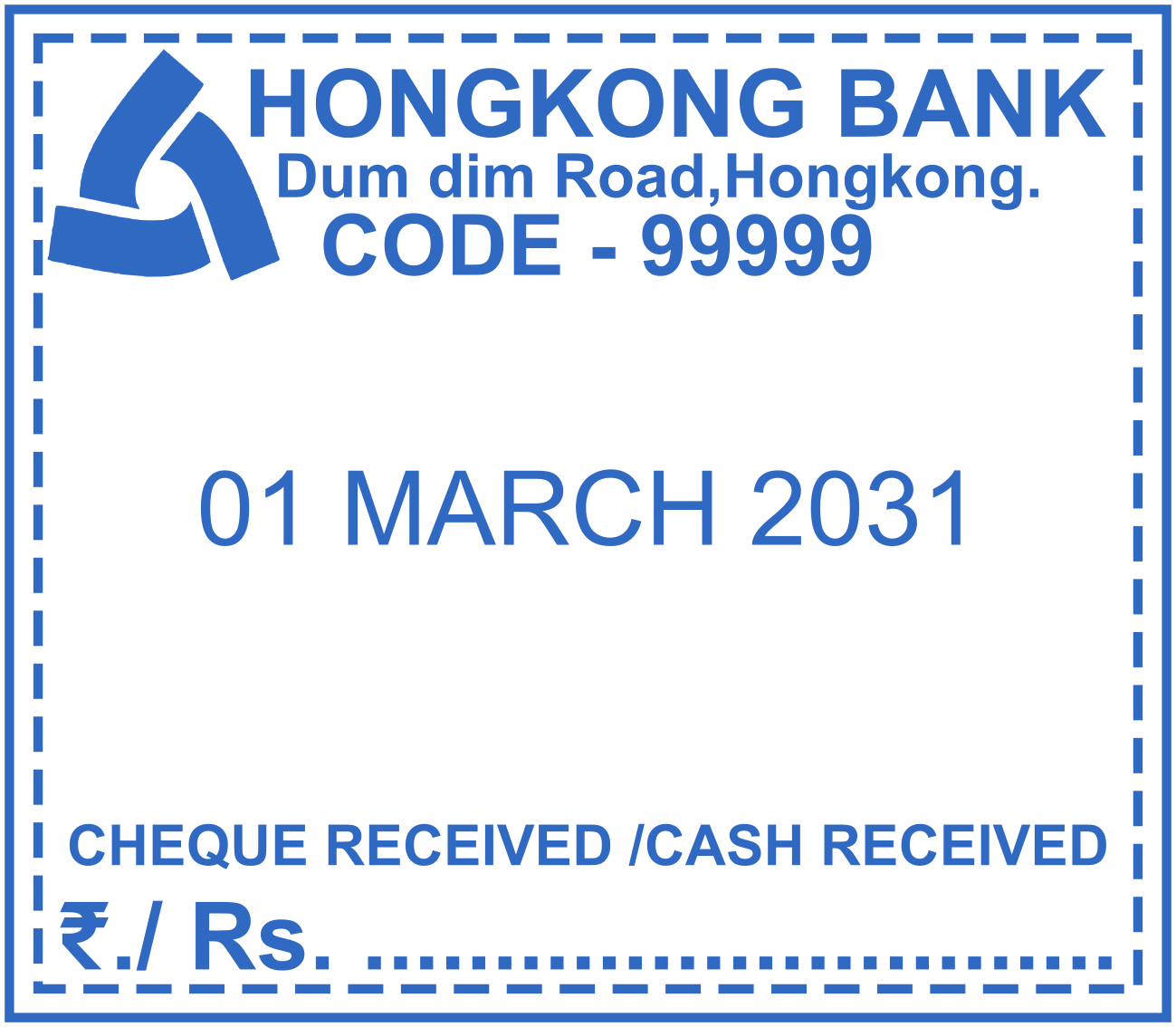 Accounting stamp