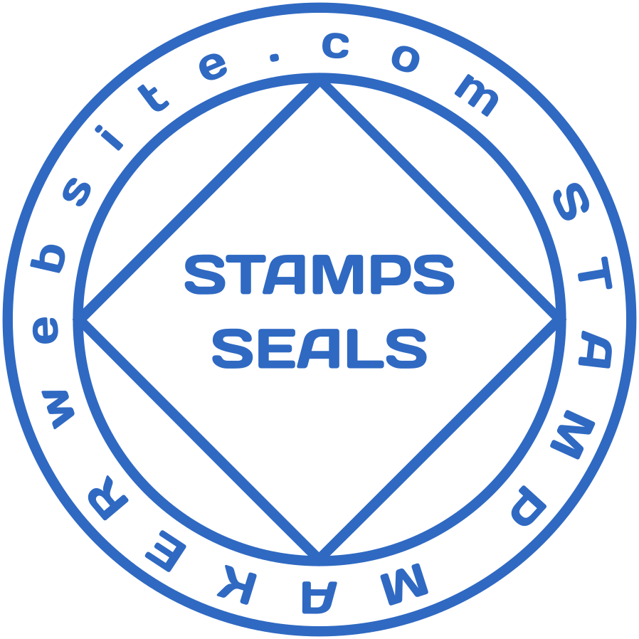 A restrictive endorsement stamp